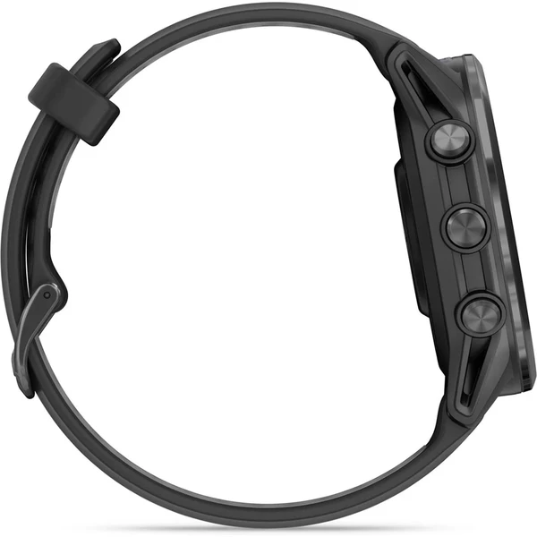 Garmin Forerunner 970 čierna/sivá titánová luneta s čiernym polopriehľadným remienkom - Inteligentné hodinky - Obrázok H2AH000L01