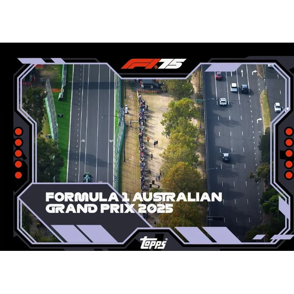 Samolepky Topps F1 2025 Special Anniversary Edition - Zberateľský Album + Samolepky - Zberateľské karty a nálepky - Obrázok H2DN000K01