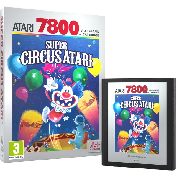 ATARI 7800 Super Circus Atari (Atari) - Hry pre Retro konzoly - Obrázok H2EE000P01