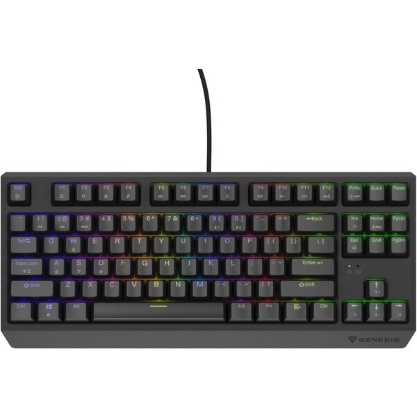 Genesis THOR 230 TKL RGB mechanická klávesnica čierna Outemu Brown