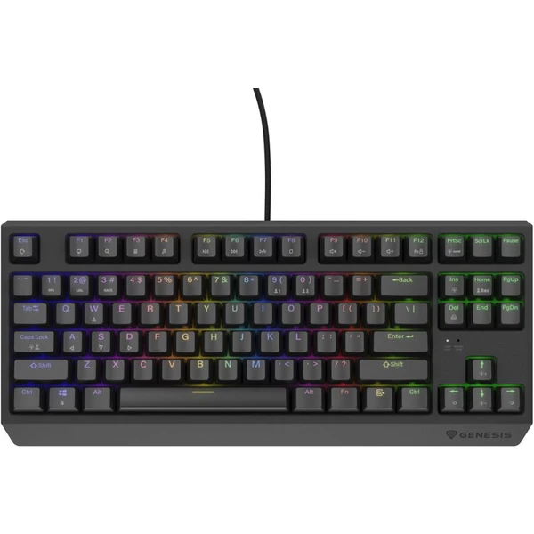 Genesis THOR 230 TKL RGB mechanická klávesnica čierna Outemu Brown - Klávesnice - Hlavný obrázok
