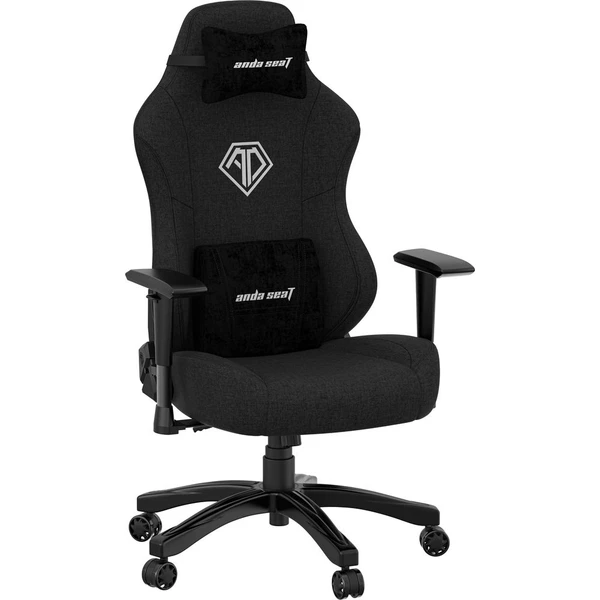 Anda Seat Phantom 3 L látková herná stolička čierna - Stoličky - Obrázok H354000P01