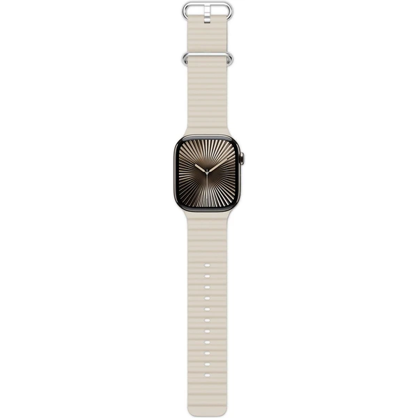 iWant Ocean remienok pre Apple Watch 42/41/40/38mm slonovinový - Remienky - Obrázok H36C000O01