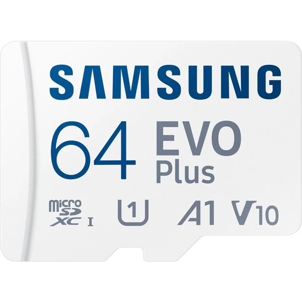Samsung EVO Plus microSDXC 64GB + SD adaptér - Pamäťové karty - Hlavný obrázok