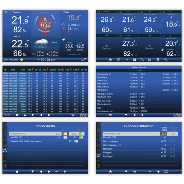 GARNI 3015 Arcus 2GEN Wi-Fi meteorologická stanica biela - Meteorologické stanice - Obrázok H3D5000N01