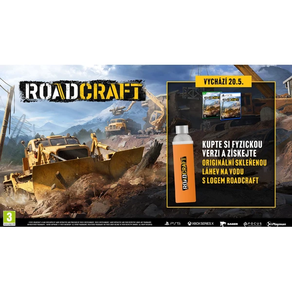 Darček k hre RoadCraft (fľaša) - Darčeky - Obrázok H3EE000P01