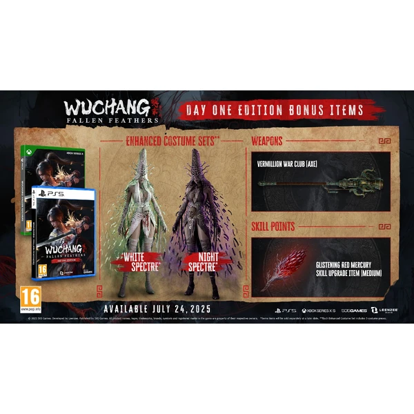 WUCHANG: Fallen Feathers - Day One Edition (PS5) - Hry na PS5 - Obrázok H3OG000L01