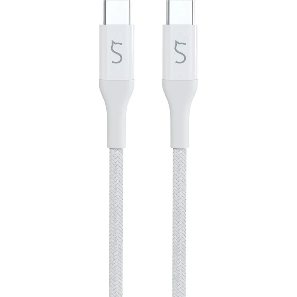 iWant USB-C/USB-C napájací kábel 18W 0,3 m biely - Káble a redukcie - Hlavný obrázok