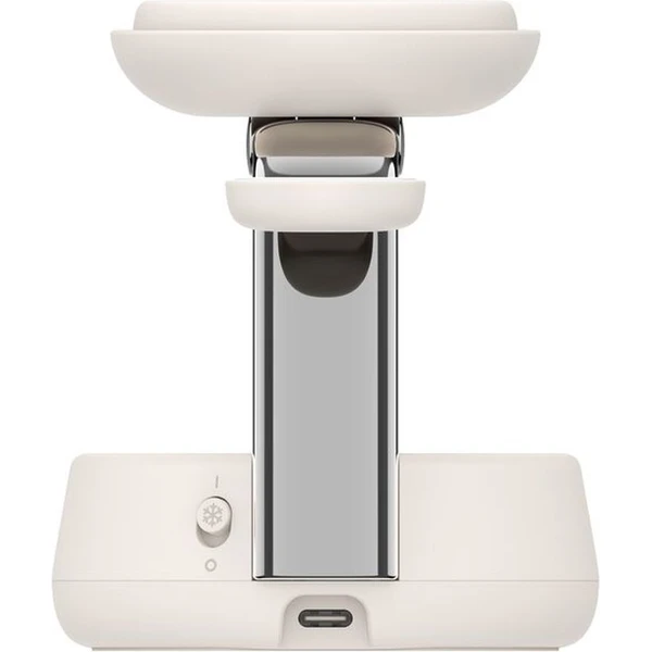 Belkin UltraCharge™ PRO Qi2 25W 3v1 MagSafe nabíjačka pre iPhone/Apple Watch/AirPods piesočná - Nabíjačky - Obrázok H3ZM000K01