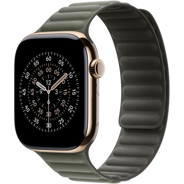 E-shop Apple Watch 49/46/45/44mm šalviovo šedý magnetický ťah M/L