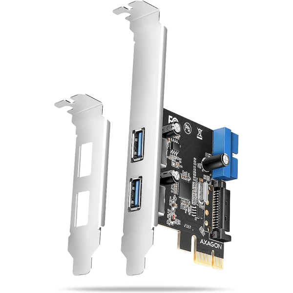 AXAGON PCEU-232RS Pcle radič 2+2x USB 3.2 Gen 1 - Radiče - Hlavný obrázok