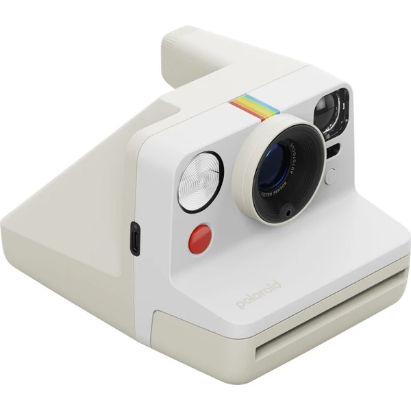 Polaroid Now Gen 3 Pebble White bundle with Color Film (8 photos) - Fotoaparáty - Obrázok H45D000K01