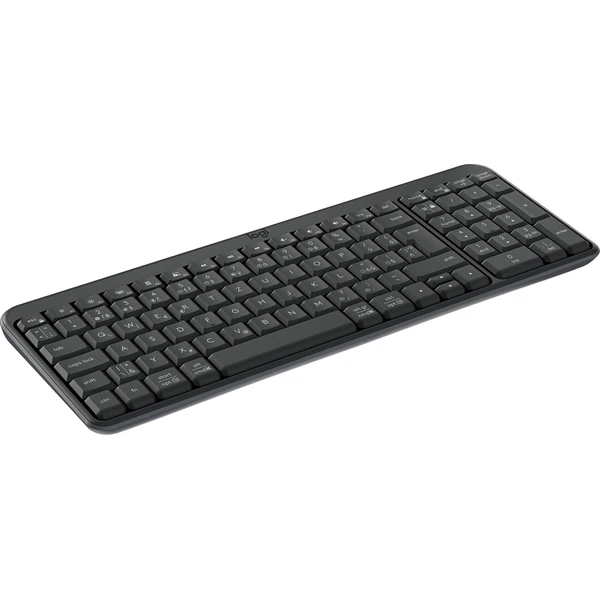 Logitech K250 CZ/SK bezdrôtová klávesnica svetlo šedá - Klávesnice - Obrázok H46F000K01