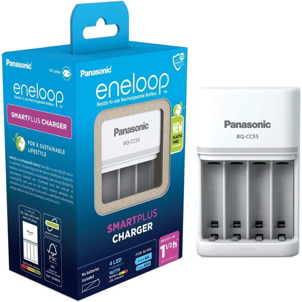 Panasonic nabíjačka batérií (AA, AAA) BQ-CC55E - Nabíjačky - Hlavný obrázok