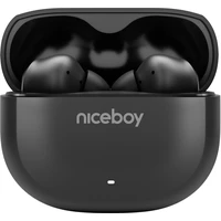 Niceboy Pins 4 bezdrôtové slúchadlá čierna - Slúchadlá