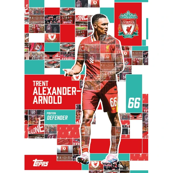 Topps futbalové karty Liverpool 2024/25 Team Set - Futbalové karty - Obrázok H4MF000J01
