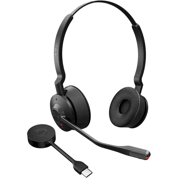 Jabra Engage 55 SE USB-C UC Stereo bezdrôtové slúchadlá čierna - Slúchadlá - Obrázok H50N000K01