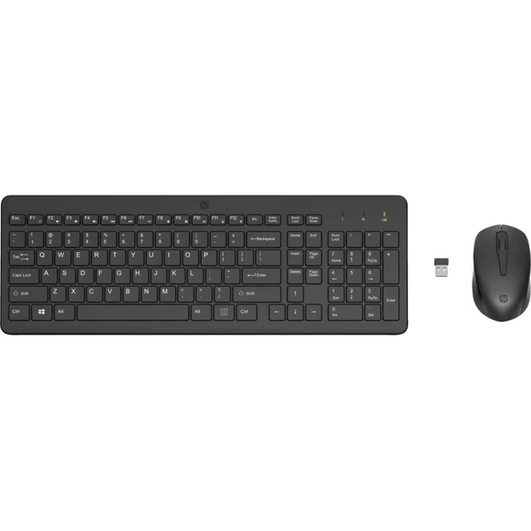 HP 330 bezdrôtová klávesnica a myš čierna - Klávesnicové sety - Hlavný obrázok