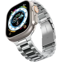 Spigen Modern Fit 316L remienok Apple Watch 49/45/44/42mm strieborný - Remienky