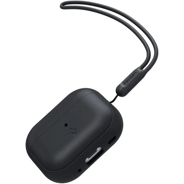 Spigen Silicone Fit puzdro s pútkom Apple AirPods Pro (2nd Gen) čierne - Puzdra - Obrázok H5L0000N01