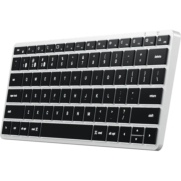 Satechi Slim X1 Bluetooth klávesnica US strieborná - Klávesnice - Obrázok H5MD000N01