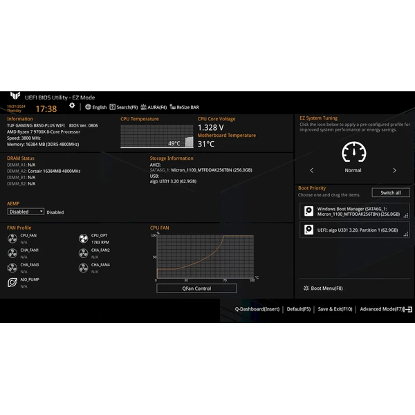 ASUS TUF GAMING B850-PLUS WIFI - Základné dosky - Obrázok H5RC000N01
