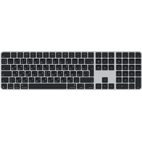Apple Magic Keyboard s Touch ID a numerickou klávesnicou čierna - ruská - Klávesnice