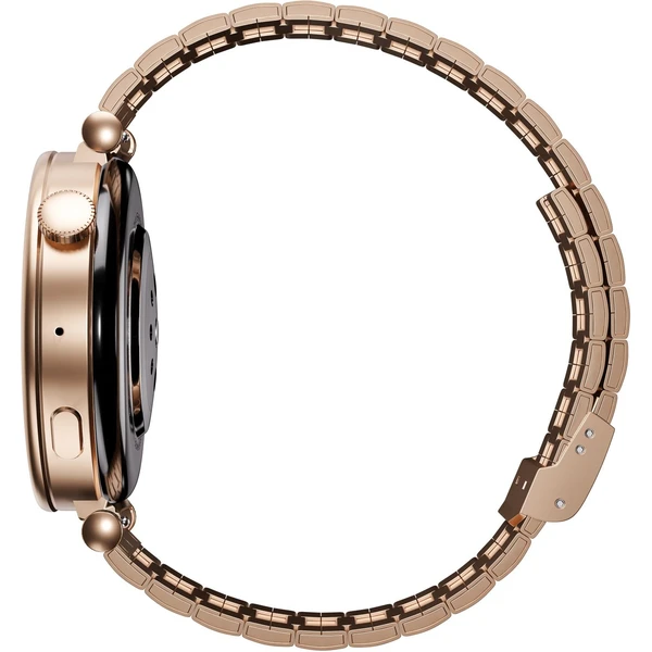 Garett Smartwatch ružovo zlatá pevná oceľ - Inteligentné hodinky - Obrázok H5XD000N01