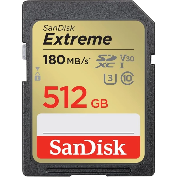 SanDisk Extreme SDXC 512GB - Pamäťové karty - Hlavný obrázok