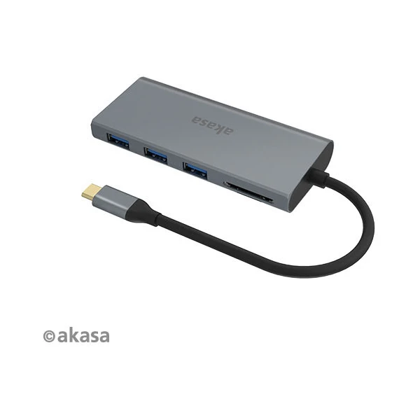 Akasa dokovacej stanice 9v1 USB 3.1 Type-C - Dokovacie stanice - Obrázok H65X600301