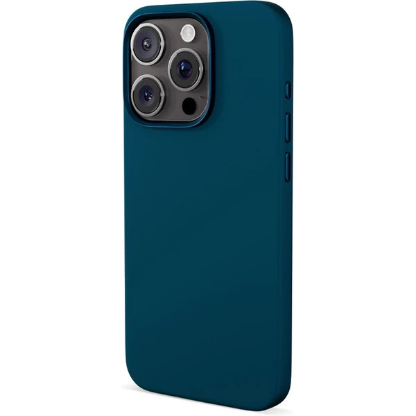 Epico Mag+ Silicone kryt pre iPhone 16 Pro Max petrolejová modrá - Puzdra - Obrázok H66C000L01