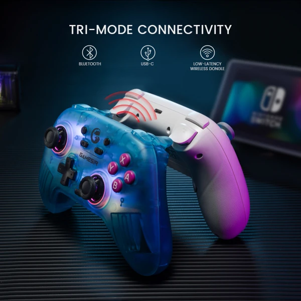 GameSir Nova multiplatformný herný ovládač Neon Teal (PC/Switch/mobile) - Herné ovládače - Obrázok H6F4000N01