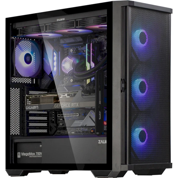 ZALMAN Z10 PLUS čierna - Počítačové skrine - Obrázok H6HA000N01