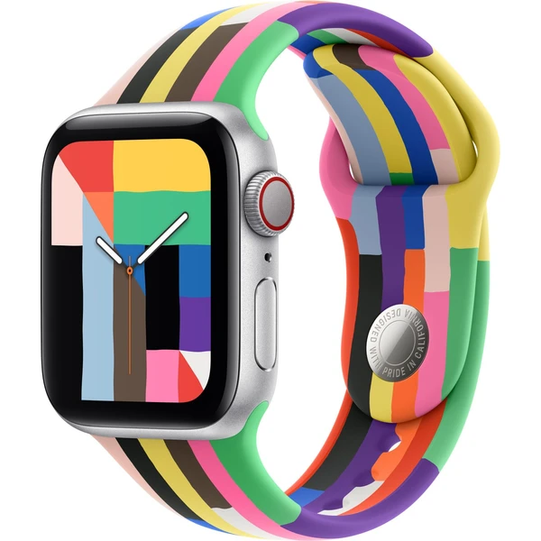 Apple Watch 41/40/38mm Pride Edition športový remienok M/L - Remienky - Hlavný obrázok