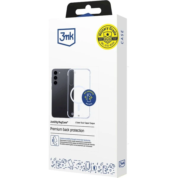 3mk ochranný kryt Just20g MagCase pre Samsung Galaxy S25+ - Puzdra - Hlavný obrázok