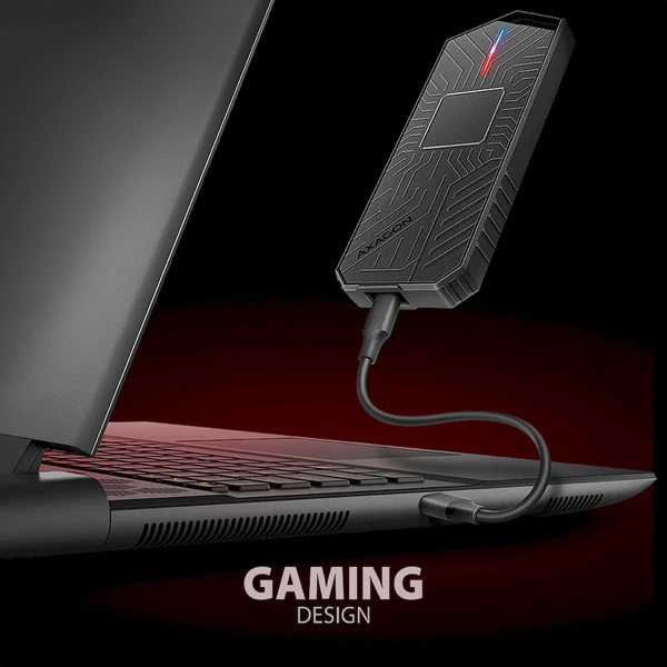 AXAGON EEM2-GAM externý SSD disk čierny - Externé boxy - Obrázok H74D000L01