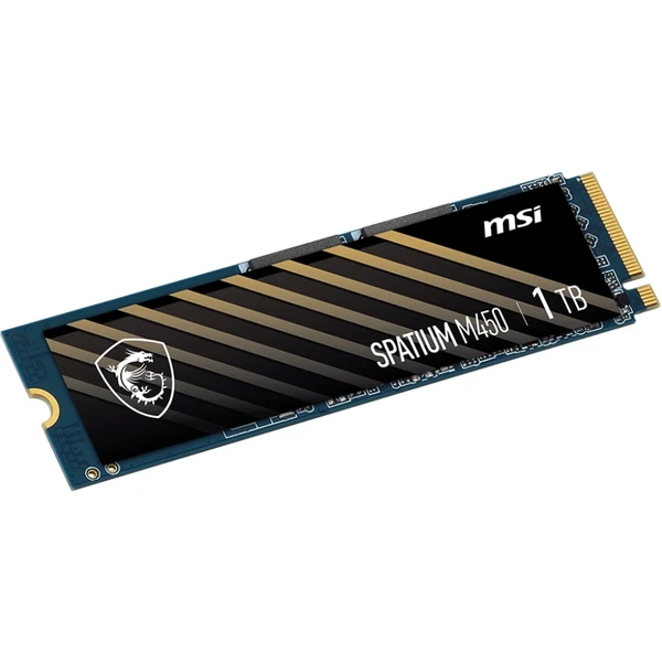 MSI SSD SPATIUM M450, 1TB, PCIe 4.0 NVMe M.2 - SSD - Obrázok H74RF00101