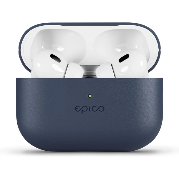 Epico kožený kryt pre Airpods Pro 2 modrý - Puzdra - Obrázok H7C9000K01