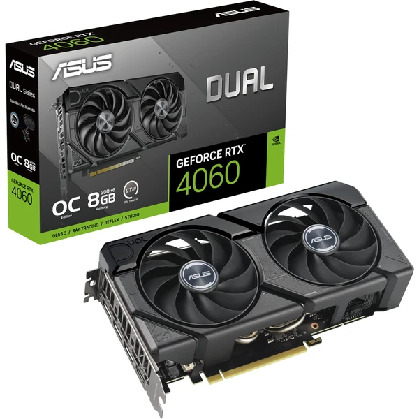 ASUS Dual NVIDIA GeForce RTX 4060 EVO OC Edition 8GB GDDR6 (Ďalšia) - Grafické karty - Obrázok H7F5000N01