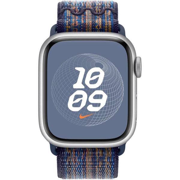 Apple Watch 41/40/38mm Game Royal / oranžový prevliekací športový remienok Nike - Remienky - Obrázok H7H5000701