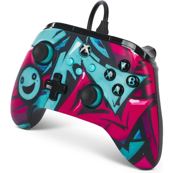 PowerA Advantage drôtový herný ovládač pre Xbox Series X|S Wild Style (XBOX/PC) - Herné ovládače - Obrázok H7J5000P01