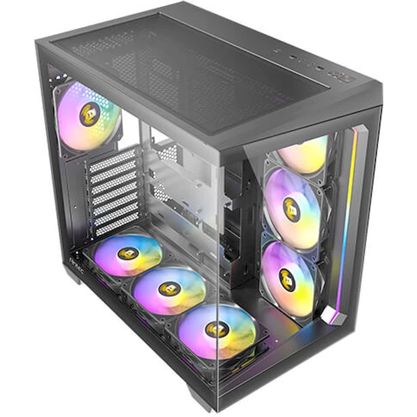 Antec C5 ARGB čierna - Počítačové skrine - Obrázok H7PO000K01