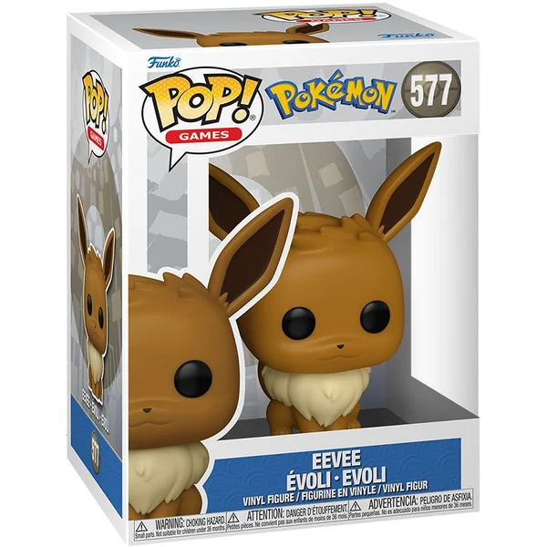 Funko POP! #577 Games: Pokémon - Eevee - Funko POP! - Obrázok H803700301