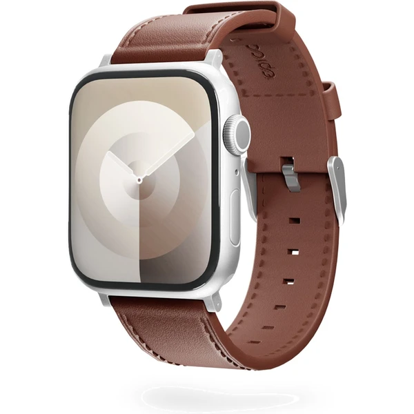 Epico Watch kožený remienok pre Apple Watch 38/40/41/42mm hnedý - Remienky - Hlavný obrázok