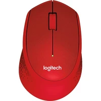 Logitech M330 Silent Plus červená - Myši