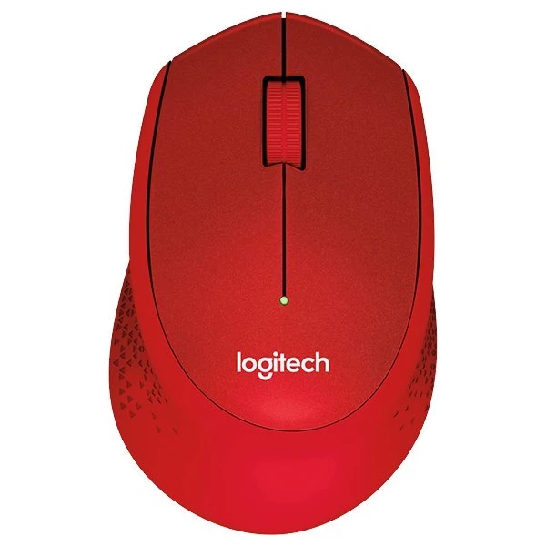 Logitech M330 Silent Plus červená - Myši - Hlavný obrázok