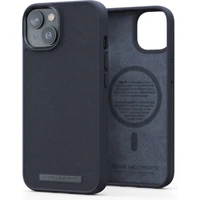 Leather Magsafe Case iPhone 14 Black, Njord Genuine Leather Magsafe Case iPhone 14 Black - Puzdra