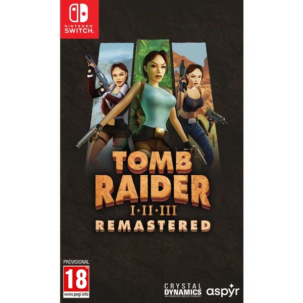 Tomb Raider I-III Remastered Starring Lara Croft (Switch) - Hry na Nintendo Switch - Hlavný obrázok