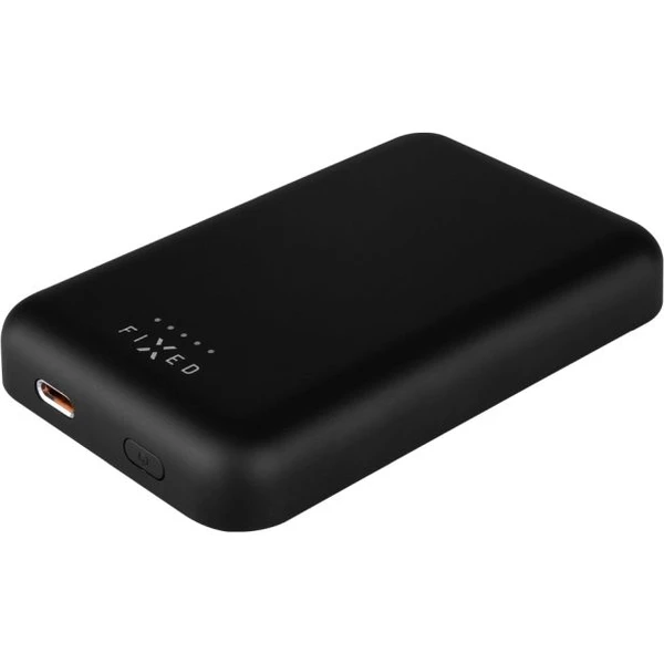 FIXED MagZen powerbanka s bezdrôtovým nabíjaním a Magsafe, 6000 mAh, čierna - Powerbanky - Obrázok H9E5000601