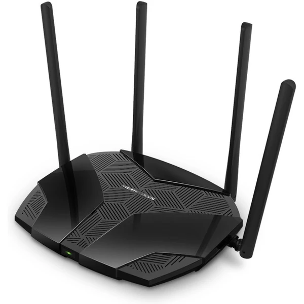 Mercusys MR80X Wi-Fi 6 router čierny - Wi-Fi routery - Obrázok H9ETF00101